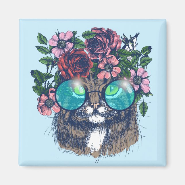 Aimant Fancy Maine Coon (Devant)