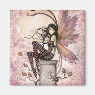 Aimant Fantaisie artistique de fées des brises d'automne