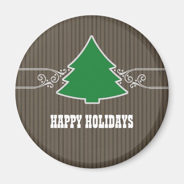 Aimant Fantastique Arbre de Noël (Devant)