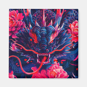 Aimant Fantastique Fleur Fury Dragon