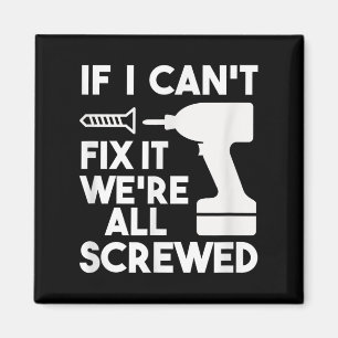 Aimant Fantastique Papa T Shirts Si je ne peux pas le rép