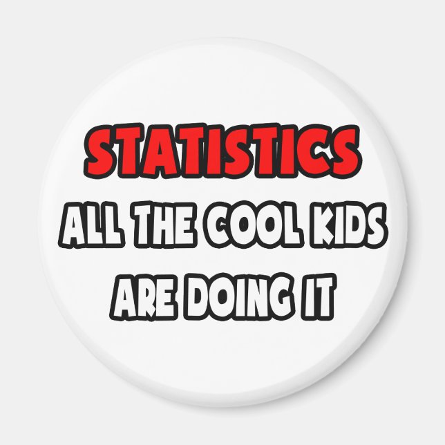 Aimant Fantastique statisticien Chemises et cadeaux (Devant)