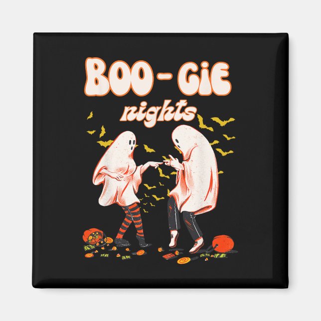 Aimant Fantôme de danse avec le Graph féminin d'Halloween (Devant)