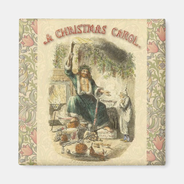 Aimant Fantôme de Noël Présent Scrooge  (Devant)