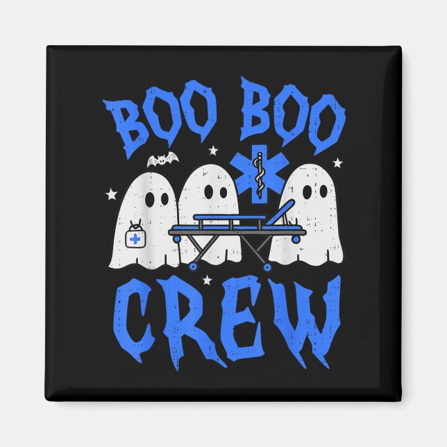 Aimant Fantôme d'Halloween SMU UMU Infirmière Urgences Dr (Devant)