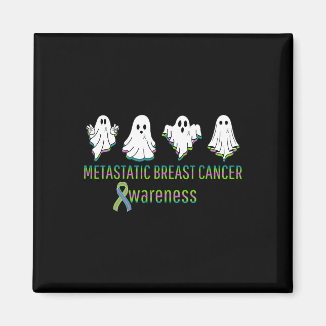 Aimant Fantômes de sensibilisation au cancer du sein méta (Devant)