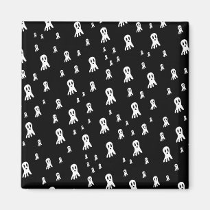 Aimant Fantômes d'Halloween foncé