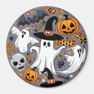 Aimant Fantômes Monstres mignons Éffrayants et Déplaisant