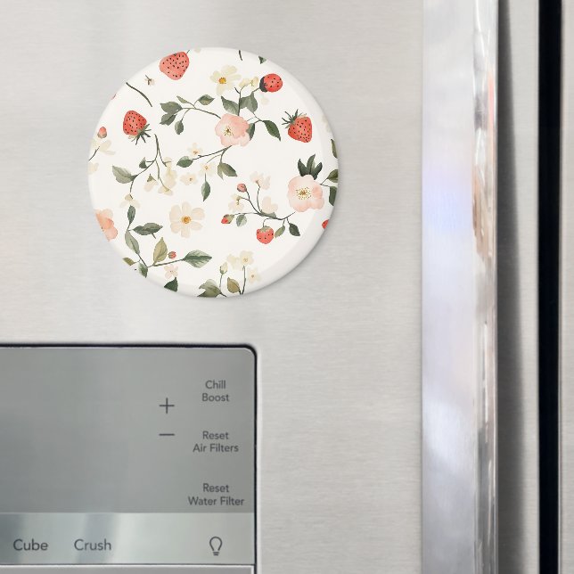 Aimant Fard à joues crème Fraises (In situ (réfrigérateur))