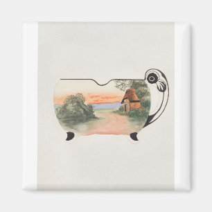 Aimant Farm Nature Sugar Bowl par Noritake Factory