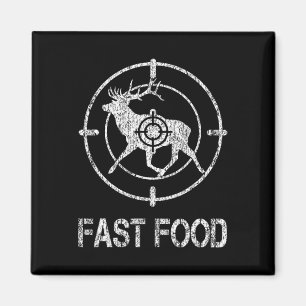 Aimant Fast Food Deer Hunter Fast American Food C