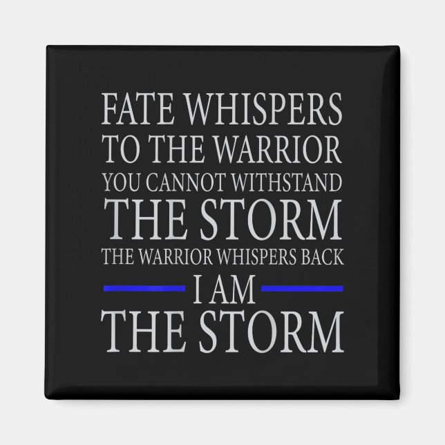 Aimant Fate Whispers Au Guerrier Vous Ne Pouvez Pas Résis (Devant)
