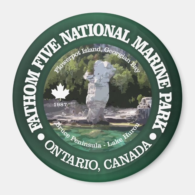 Aimant Fathom Five NMP (Devant)