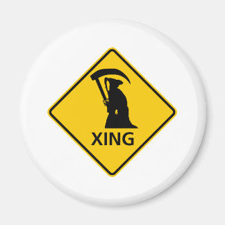 Aimant Faucheuse Grim / Traversée de la route