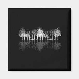 Aimant Faune Extérieur Arbres Nature Sauvage Réflexion