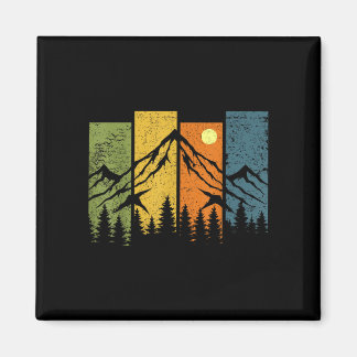 Aimant Faune rétro forêt nature arbres plein air