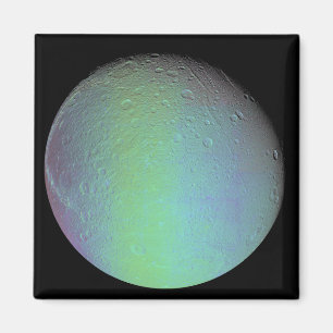 Aimant Fausse vue couleur de la lune de Saturne Dione