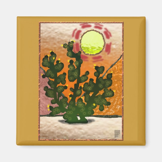 Aimant faux verre de poire (Devant)