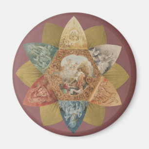 Aimant Faveur de cru de boule de mardi gras