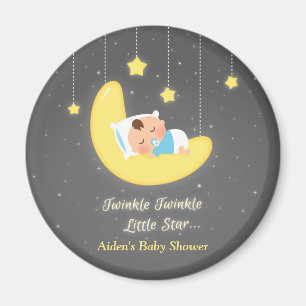 Aimant Faveurs de Baby Shower Twinkle Twinkle Little Star