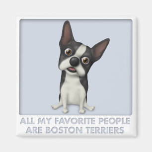 Aimant Favori de Boston Terrier