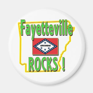 Aimant Fayetteville Rocks ! (green)