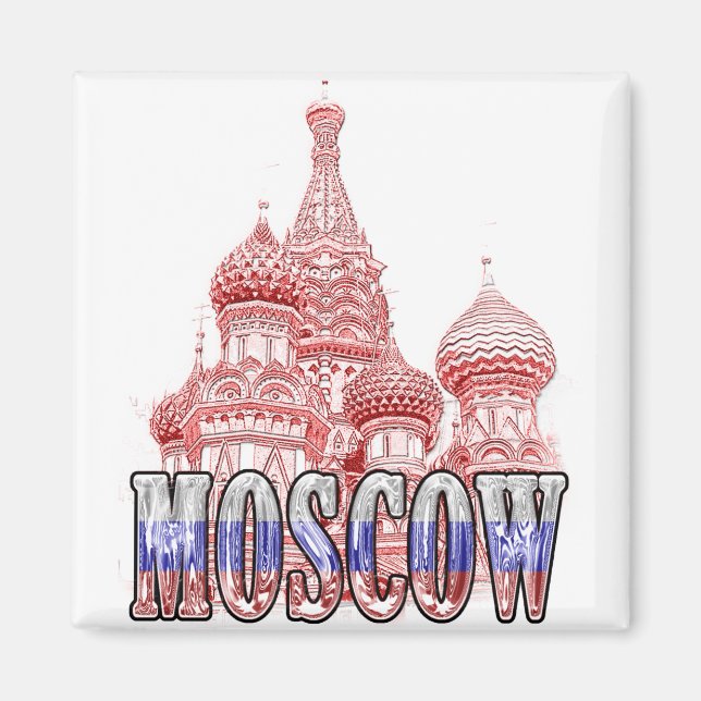 Aimant Fédération de Russie de Moscou (Devant)