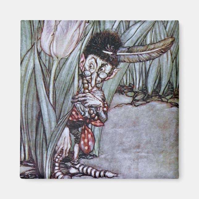 Aimant Fée de jardin (Devant)