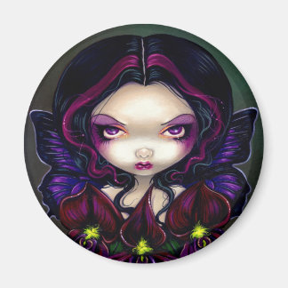 Aimant "Fée d'orchidée noire"