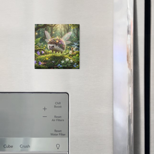 Aimant Fée Hérisson Fantaisie Fantastique (In situ (réfrigérateur))
