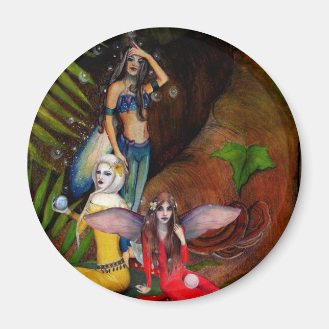 Aimant Fées, fées, fées (Devant)