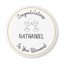 Félicitations à la retraite Nom personnalisé Garde