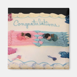 Aimant Félicitations bébé !