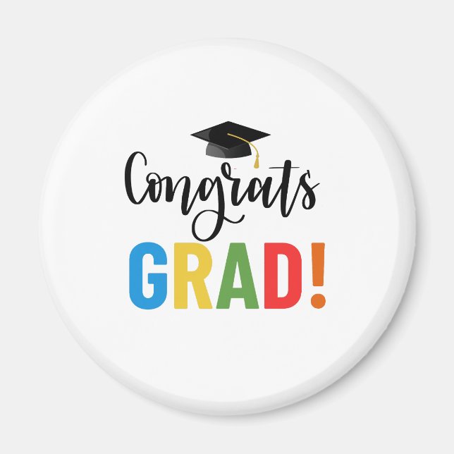 Aimant Félicitations diplômé (Devant)