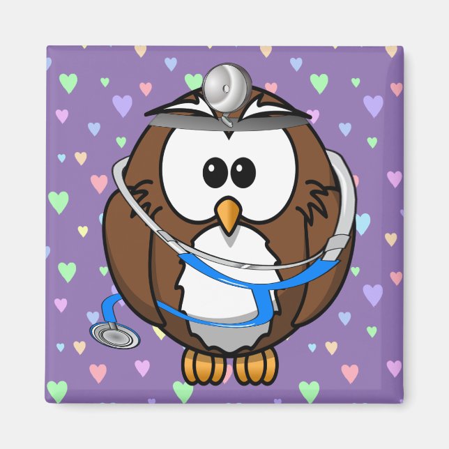 Aimant félicitations Doc Love (Devant)