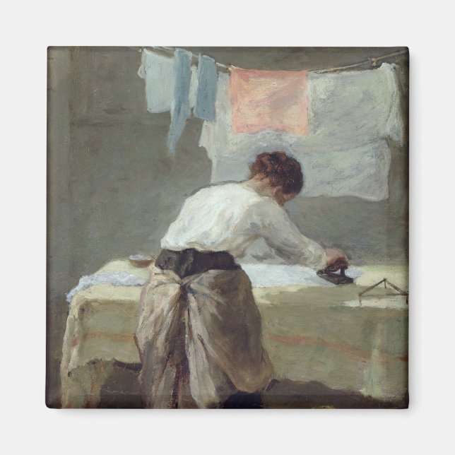Aimant Femme à repasser (Devant)