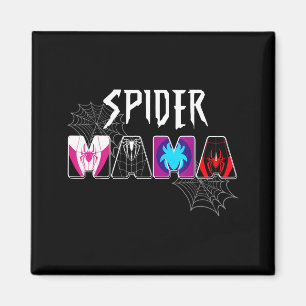 Aimant Femme araignée maman groovy maman fête des mères a