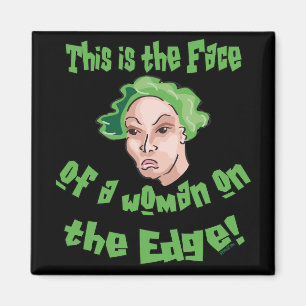 Aimant Femme au bord