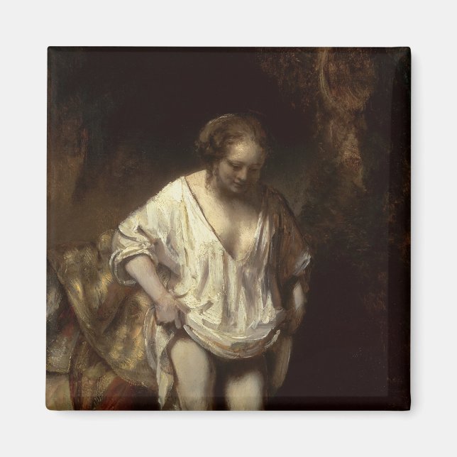 Aimant Femme Baigner dans un ruisseau, 1654 (Devant)