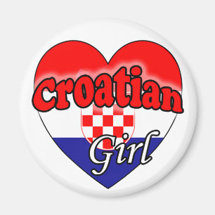 Aimant Femme croate