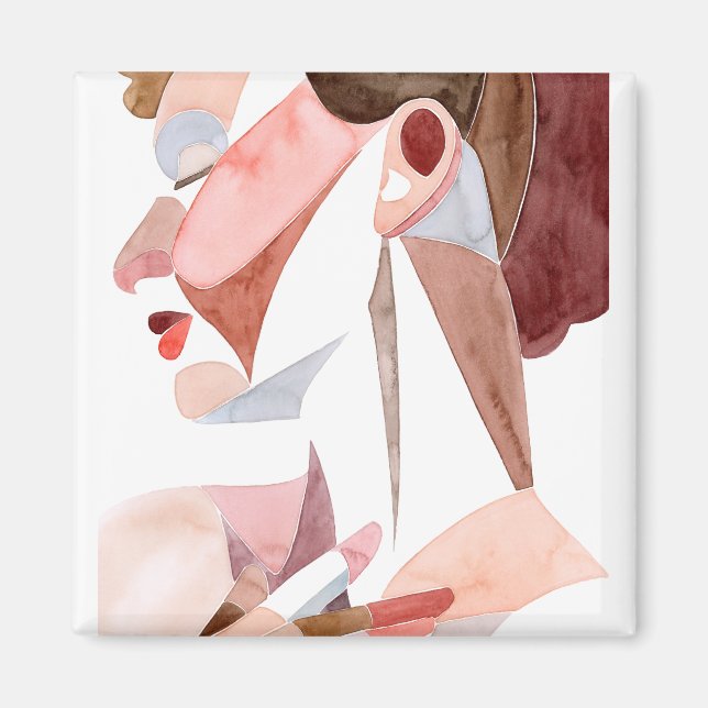 Aimant Femme d'âge d'or (Devant)