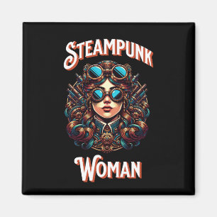 Aimant Femme de Steampunk