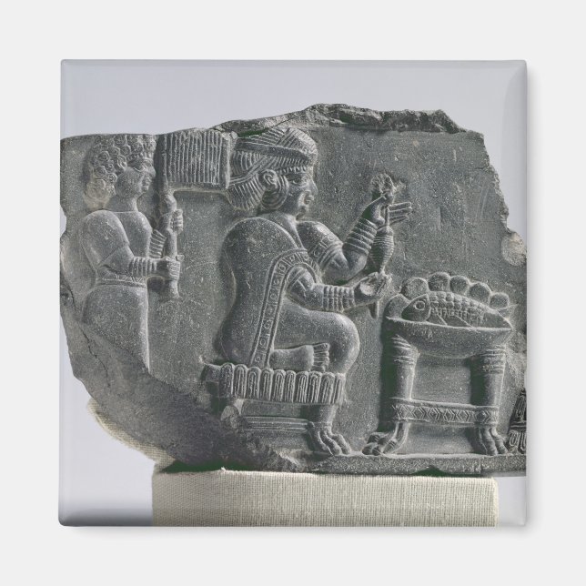 Aimant Femme élamite filant, période néoélamite, c.700- (Devant)