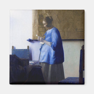 Aimant Femme en bleu, Johannes Vermeer