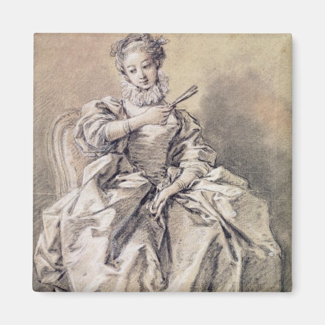 Aimant Femme en costume espagnol (Devant)