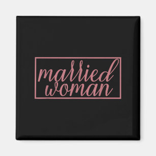 Aimant Femme Mariée Épouse Mariage Couple