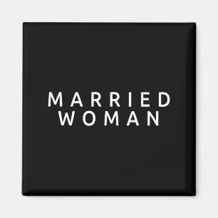 Aimant Femme Mariée Épouse Mariage Drôle Mariage Couple