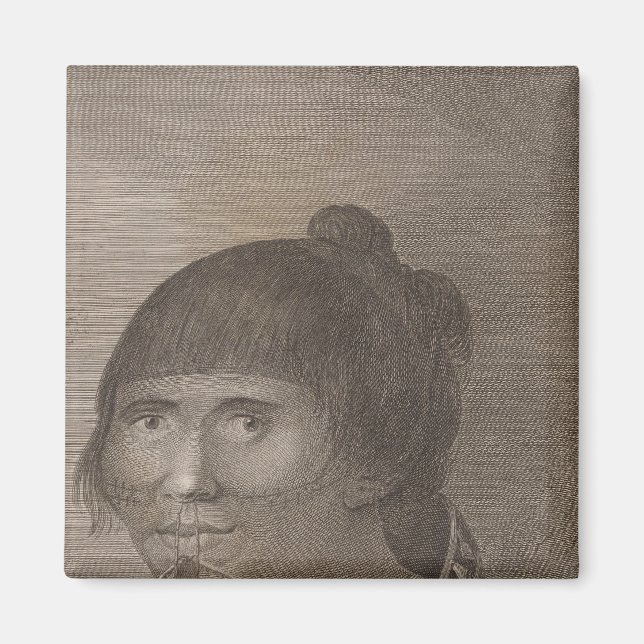 Aimant Femme Oonalashka, Alaska (Devant)
