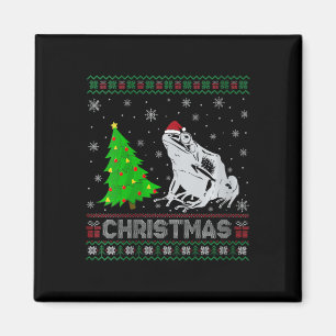 Aimant Femme Poison Dart Frog Xmas Arbre Éclairage Laide