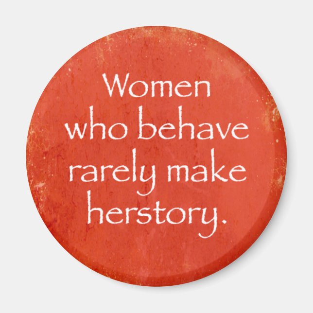 Aimant Femme Power (Devant)